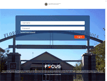 Tablet Screenshot of fsus.focusschoolsoftware.com